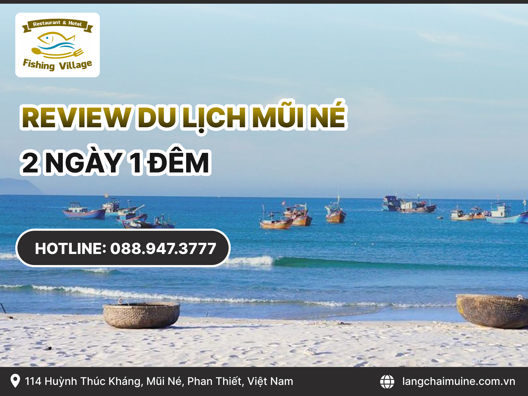 Review du lịch Mũi Né 2 ngày 1 đêm