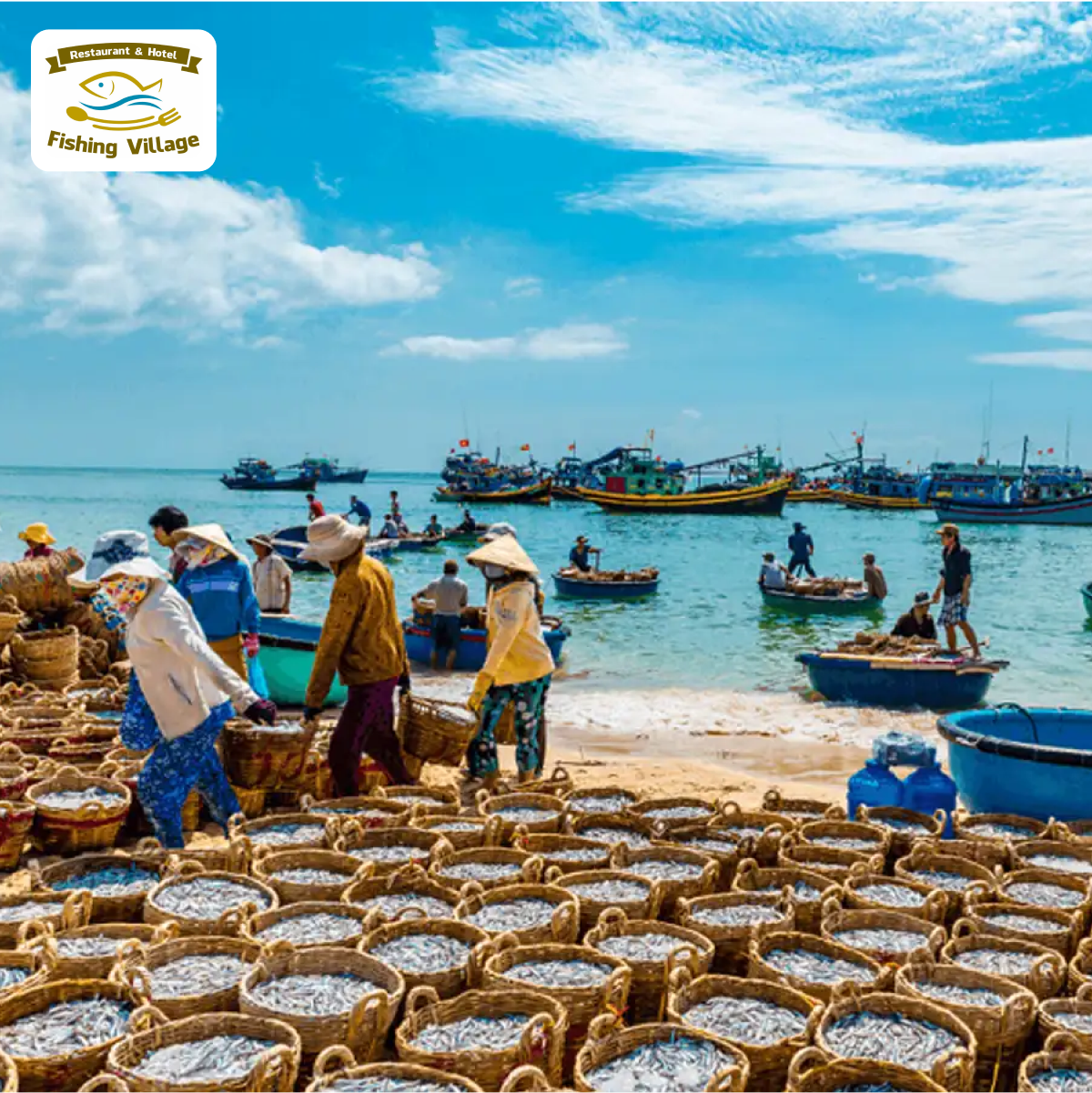 Chợ hải sản Mũi N&eacute; gi&aacute; rẻ cho du kh&aacute;ch